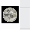 Medal commemorating the 150th anniversary of Cunard Shipping Company; obverse by Jacqueline Steiger