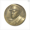 Medal commemorating Sir Winston Churchill (1874-1965) and the Liberation of France, 1945; obverse by Pierre Turin