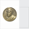 Medal commemorating Sir Winston Churchill (1874-1965) and the Liberation of France, 1945; obverse by Pierre Turin
