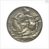 Commemorative medal bearing the words 'Lest We Forget'; obverse by A. Drury