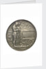 Commemorative medal bearing the words 'Lest We Forget'; reverse by A. Drury