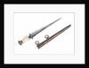 Straight-bladed dirk by unknown