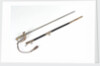 Solid half-basket hilted sword by unknown