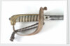 Solid half-basket hilted sword by unknown