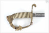 Pierced half-basket hilted sword by unknown