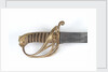 Open half-basket hilted sword by Osborn & Gunby