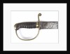 Hilt of cutlass by unknown