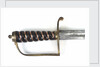 Stirrup hilted hanger by unknown