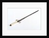 Straight-bladed dirk by Unknown