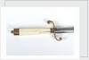 Straight-bladed dirk by unknown