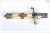 Straight-bladed dirk by unknown
