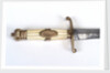 Straight-bladed dirk by unknown