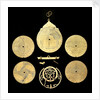 Astrolabe: dismounted reverse by Qasim 'Ali Qayini
