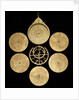 Astrolabe: dismounted obverse by unknown
