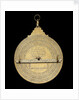 Astrolabe: dismounted reverse by Muhammad ibn Ahmad al-Battuti
