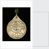 Astrolabe: mounted obverse by Muhammad Muqim al-Yazdi