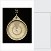 Astrolabe: mater obverse by Muhammad Muqim al-Yazdi
