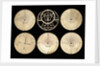 Astrolabe: obverse of plates by Muhammad Muqim al-Yazdi