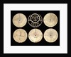 Astrolabe: obverse of plates by Muhammad Muqim al-Yazdi