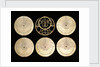 Astrolabe: reverse of plates by Muhammad Muqim al-Yazdi