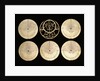 Astrolabe: reverse of plates by Muhammad Muqim al-Yazdi