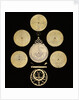Astrolabe: dismounted reverse by Muhammad Muqim ibn Mulla 'Isa