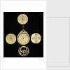 Astrolabe: dismounted obverse by Mahmud ibn Shawka al-Baghdadi