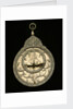 Astrolabe: mounted front by Hajji 'Ali