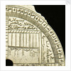 Astrolabe: detail of top right quarter, reverse by unknown