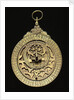 Astrolabe: mounted obverse by unknown