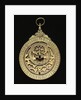 Astrolabe: mounted obverse by unknown