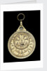 Astrolabe: mounted obverse by Muhammad ibn Ahmad al-Battuti