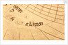 Astrolabe: detail of plate, 'clima' by unknown