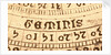 Astrolabe: detail of mater, 'geminis' by unknown