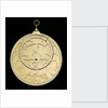 Astrolabe: mounted obverse by unknown