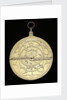 Astrolabe: mounted obverse by unknown