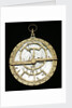 Astrolabe: mounted obverse by unknown
