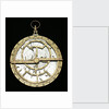 Astrolabe: mounted obverse by unknown