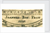 Astrolabe: detail of signature by unknown