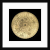 Astrolabe: geographical plate by Jean Naze