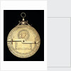 Astrolabe: mounted reverse by Jean Naze