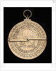 Astrolabe: mounted reverse by unknown