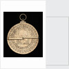 Astrolabe: mounted reverse by unknown