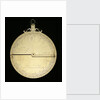 Astrolabe: mounted obverse by unknown