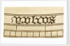 Astrolabe: detail of word 'yulius' by unknown