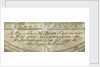 Astrolabe: detail of signature by Nicolas Bion