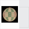 Astrolabe: plate with rojas projection by Nicolas Bion