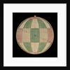 Astrolabe: plate with rojas projection by Nicolas Bion