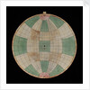 Astrolabe: plate with frisius projection by Nicolas Bion