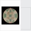 Astrolabe: plate with frisius projection by Nicolas Bion